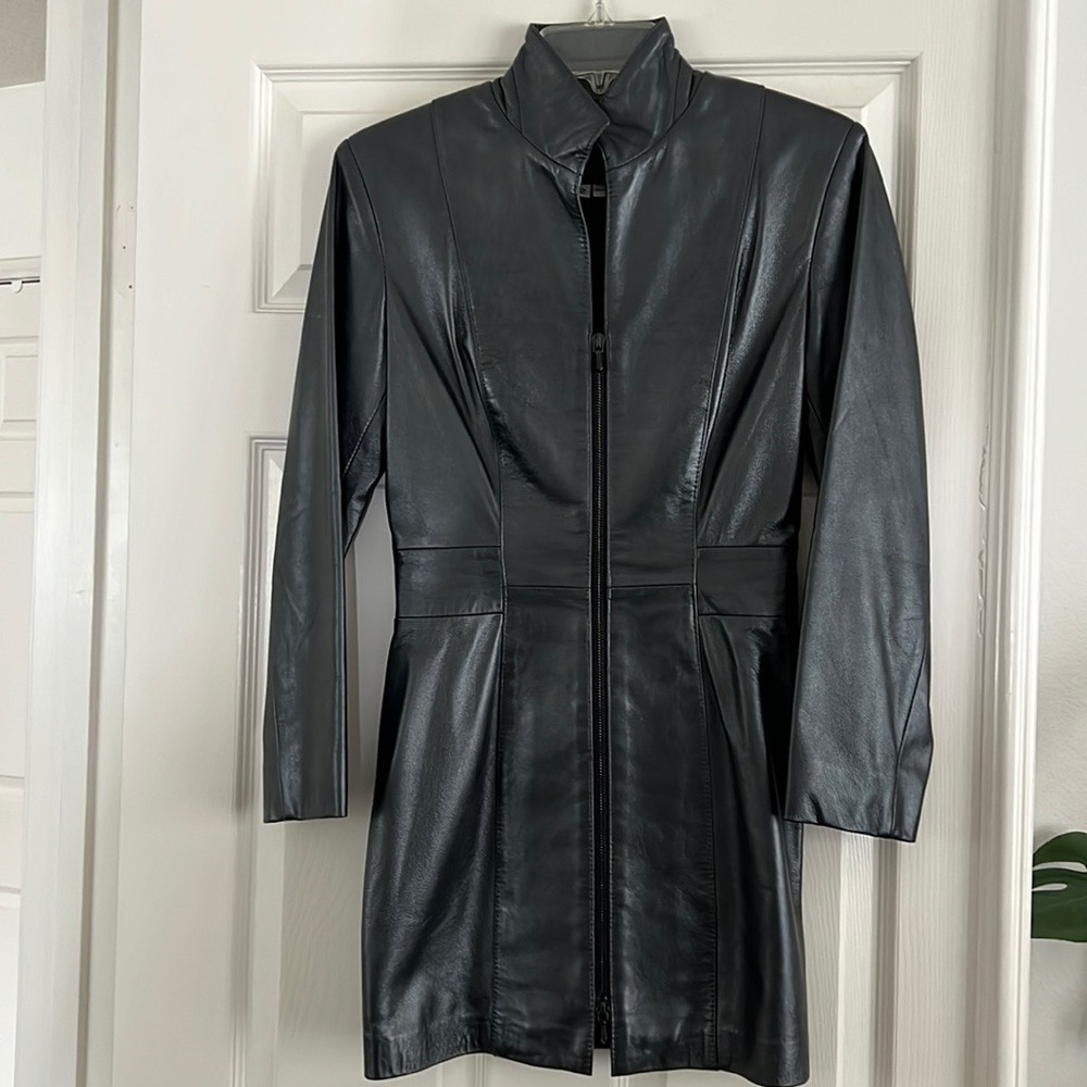 Leather jacket